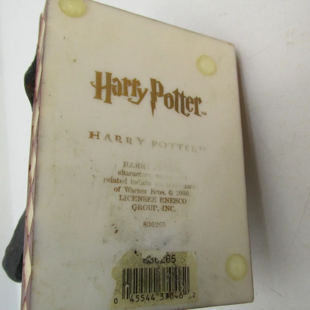 Harry Potter Book Buddy Ceramic Resin Bookend By Enesco 2000 Collectible Figure - Picture 5 of 5
